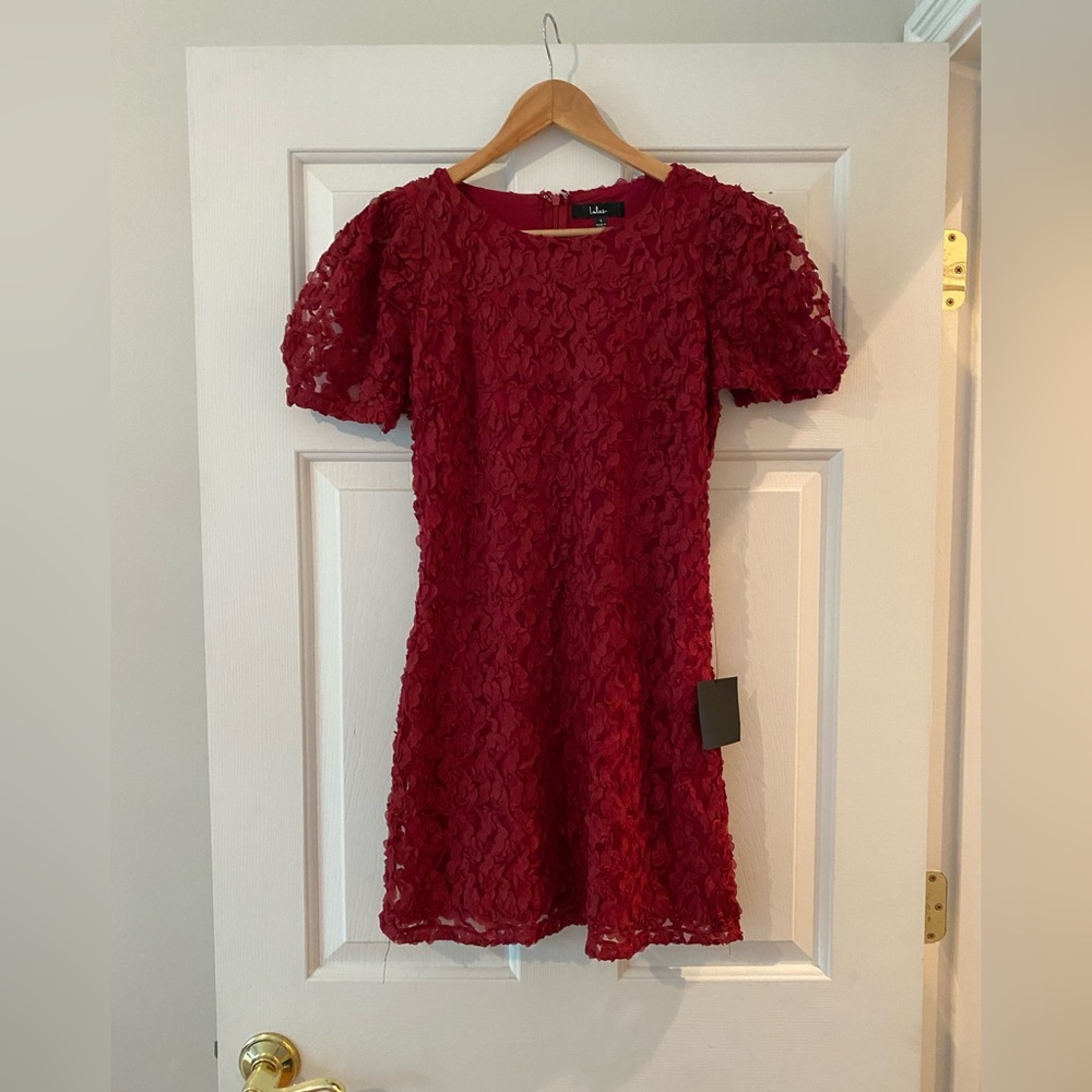 Brand new Lulus red cocktail dress!